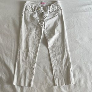 Lilly Pulitzer size 2 white dress pants